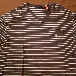Authentic Polo Ralph Lauren V neck t shirt